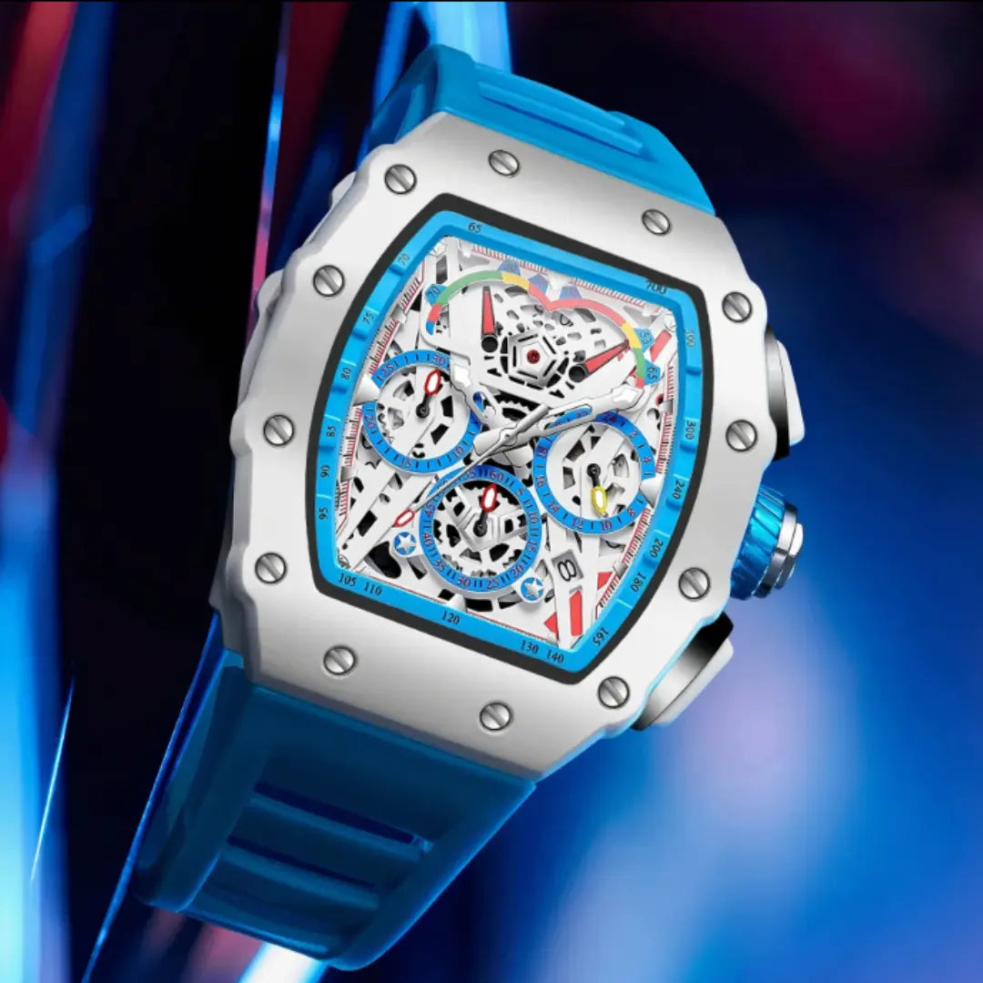 Cryogenic  Mineral Glass Watch